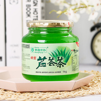 进口韩国农协，1kg蜂蜜芦荟茶