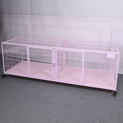 新猫笼子三层繁育展示养殖板寄养隔离宠物店大型粉平板舒适猫舍品