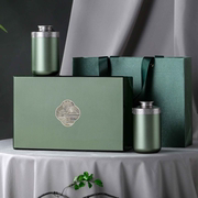 茶叶包装盒绿茶白茶空盒高档礼盒定制亚克力铝罐三两装通用茶叶盒
