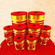 手工传统节日喜庆特大号红色中国结灯笼流苏吊穗挂件饰品配件