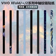 适用于vivo xfold/vivoxfold2折叠屏手机铰链贴膜碳纤维3m侧边保护膜vivoxfold+中轴贴纸