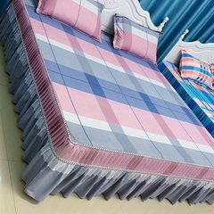 床罩三件套 枕套50Ⅹ80cm 适合1.5米宽1.8米宽2米宽的床长2.3米
