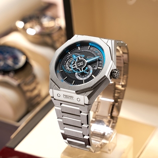 布加迪全自动机械表，手表奢侈名牌男士十大陀飞轮瑞士腕表