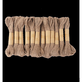 麻绳手工编织麻线创意幼儿园环境装饰墙粗绳子捆绑彩色细麻绳