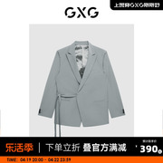 GXG男装 商场同款灰色男士休闲西装外套 22年秋季#GD1130645G