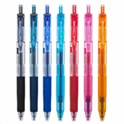 日本三菱中性笔UMN-138中性笔 三菱138彩色水笔三菱0.38mm水笔