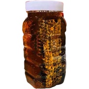 正宗老蜂巢蜜纯天然成熟蜂蜜500克一斤黑巢蜜老蜂巢蜜瓶装