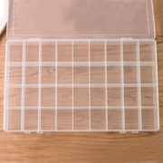 水粉颜料盒36格小迷你大容量便携式丙烯12格水彩，调色盘写生色彩盒子，大格子密封分装透明24格软盖保湿收纳盒