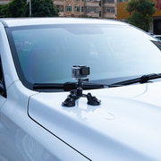 车载手机导航支架吸盘式车内第一视角运动相机固定车外录像拍摄架