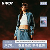 NERDY2023秋季女款短款牛仔运动休闲套装韩国潮牌时尚外套