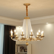 美式水晶吊灯客厅卧室餐厅灯具浪漫温馨法式欧式奢华家用水晶