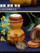 蝈蝈笼子纯铜天然葫芦蛐蛐笼鸣虫，叫罐竹经典款纯手工大号高档葫芦