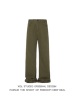 XOL 原创美式复古枫叶印花牛仔裤男女小众设计宽松直筒卷边休闲裤