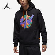 Nike/耐克JORDAN男子休闲印花连帽加绒套头衫卫衣FD2391