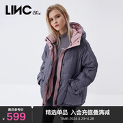 LINCCHIC金羽杰羽绒服女短款羽绒服女冬季外套女Y21802295