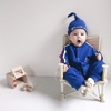 韩国婴儿长袖连体衣春秋装新生幼童男宝宝运动哈衣外出四角爬服潮
