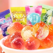 香港品牌爆浆水果QQ软糖大颗粒多口味芯糖夹心橡皮糖喜糖年货糖果
