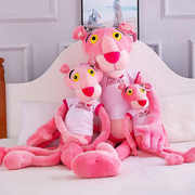 粉红豹公仔娃娃玩偶毛绒玩具，粉红顽皮豹抱枕睡觉生日礼物女生