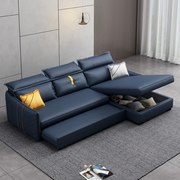 帕朵兰蝶多功能沙发床客厅大小户型转角储物两用可折叠科技布沙发