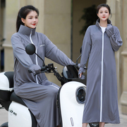 防晒衣女夏季2023可外穿长款全身，防紫外线骑电动车罩衫防晒服