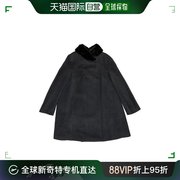 99新未使用香港直邮maxmara毛领大衣6086085306