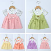 女宝宝连衣裙夏1一岁3婴儿裙子童装，夏季小儿童公主裙薄款女童夏装