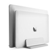 笔记本竖立式支架macbook手提电脑ipad平板桌面，收纳底座铝合金托架金属夹子，多槽商务本游戏本macmini主机通用