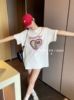 十三行女装KISS SISTER春夏季韩版宽松休闲卡通印花短袖T恤潮