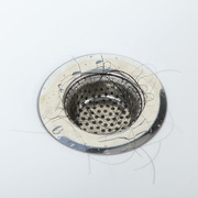 水槽过滤网厨房下水道水池滤网防堵防臭洗碗池通用不锈钢地漏盖子