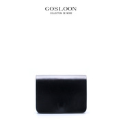 GOSLOON法国古士龙-L21纯手工原生牛皮 保用30头层斜挎包小方包