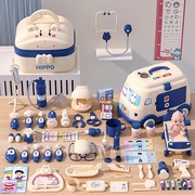 儿童小医生套装女孩看病医疗，药箱听诊器扮演仿真打针宝宝学医玩具