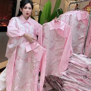 新中式国风时尚搭配气质减龄衬衫禅意女装复古上衣中长款衬衫