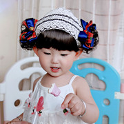 宝宝假发发带婴儿童，刘海女孩公主，配饰百天周岁拍照0-3-5-6个月1-2