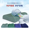 军绿色枕头记忆棉太空，枕护颈单人，枕芯偏硬制式枕颈椎保健枕头