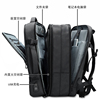 商务双肩背包男大容量短途出差旅行包学生书包15.6寸笔记本电脑包