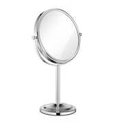 放大镜子5倍去黑头5倍10倍放大化妆镜台式双面镜高清桌面梳妆镜