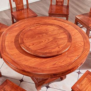 2023红木家具非洲花梨(学名 刺猬紫檀)餐桌