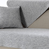 沙发垫亚麻棉麻灰色简约沙发套罩坐垫扶手巾防滑沙发盖巾盖布垫子