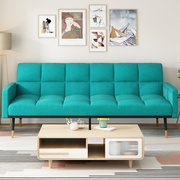 北欧布艺沙发简约现代多功能沙发床折叠两用家用小户型单人网红款