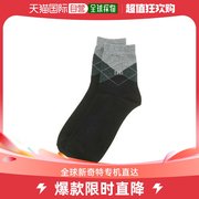 韩国直邮DARKS GOLF 海军蓝 菱形 棉混纺 中腰 单品 袜子