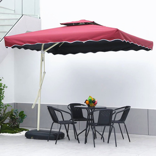 户外遮阳伞庭院伞大伞，摆摊伞折叠保安岗亭阳台，雨棚罗马室外太阳伞
