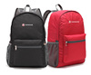 瑞士军双肩包折叠旅行包运动背包书包定制logo快手网红抖音同款