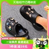 crocs卡骆驰洞洞鞋，女鞋经典云朵，clog厚底凉鞋轻便拖鞋206750-001