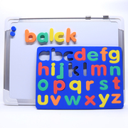 宝宝益智早教磁性泡沫拼图，七巧板字母认知拼板儿童玩具冰箱贴