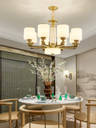 新中式吊灯客厅灯现代简约中式灯具酒店别墅自建房卧室餐厅灯9161
