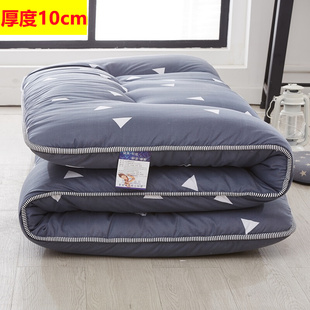日式加厚榻榻米床垫地垫软，v垫子可折叠懒人，家用睡垫单人打地铺神
