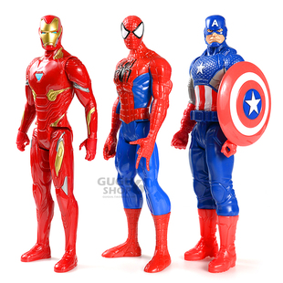 复仇者联盟4蜘蛛侠钢铁侠美国队长黑豹玩具人偶可动手办模型公仔