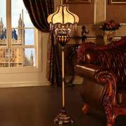 欧式客厅卧室落地灯卧室书房，创意时尚奢华复古艺术，古典落地式台灯