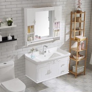 卫浴欧式pvc浴室柜组合小户型卫，浴柜卫生间洗脸洗手台盆柜洗漱台