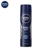 妮维雅(NIVEA)男士海洋酷爽爽身气雾150m香体喷雾清爽补水不油腻